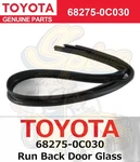 Toyota Genuine 68275-0C030 Back Glass Run Rear Window Seal 2007-2021 Tundra. Fixed Price $122.09.