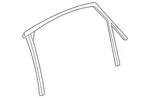 Genuine Audi Window Channel 8K9-839-439-G. Fixed Price $376.58.