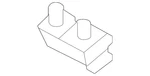 Genuine Nissan Sunshade Hook 79936-6TA0A. Fixed Price $20.26.