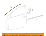 Toyota Oem 14-19 Corolla Front Door Exterior Trim-black Out Tape 7592102191. Fixed Price $31.54.
