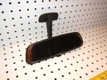 Mercedes Late W108,W109,W114,W115 Rear View All Black Genuine Mbz Oem Mirror. Fixed Price $130.38.