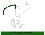Ford Oem 2011-2019 Explorer Front Left Door Glass Channel Run JB5Z7821597A Nip. Fixed Price $56.56.