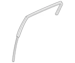 Genuine Mitsubishi Run Weather-strip 5735A415. Fixed Price $125.35.