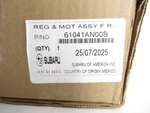 Genuine Oem Subaru 61041AN00B Rh Front Window Regulator 2020-25 Legacy & Outback. Fixed Price $243.60.