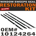 Window Sweeps Felts Weatherstrip Scraper Seals Kit For Camaro Firebird Trans. Fixed Price $299.93.