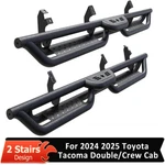 Running Boards For 2024-2026 Toyota Tacoma Double/crew Cab Nerf Bar Side Steps. Fixed Price $199.00.