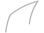 Genuine Toyota Run Weather-strip 68151-06182. Fixed Price $77.35.