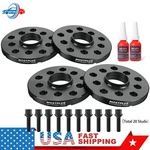 4X Wheel Spacers 5X100 5X112 15 Mm & 20 57.1 W/ Stud For Audi Volkswagen. Fixed Price $50.89.