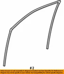 68151-35110 Toyota Run, Front Door Glass, Lh 6815135110, New Genuine Oem Part. Fixed Price $62.00.