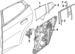 Genuine Bmw Run Channel 51-35-5-A2F-C61. Fixed Price $113.24.