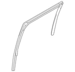 Genuine Nissan Window Channel 82330-EZ01A. Fixed Price $125.46.