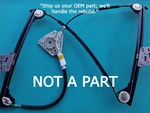 2005-13 Corvette C6 Window Regulator Driver Premium Rebuild Service. Fixed Price $220.00.