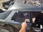 1983-90 Jaguar Xjs Hardtop Rear Right Passenger Side Corner Window Glass. Fixed Price $69.95.