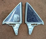 1961 62 Thunderbird Oem Rear Vent Wing Window Pair C1SB 6329944 -45. Fixed Price $45.00.