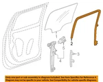 Gm Oem 14-19 Sierra 1500 Rear Door Glass Hardware-run W'strip 84462124. Fixed Price $129.56.