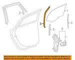 Gm Oem 12-17 Verano Rear Door Glass Hardware-guide Channel 13270602. Fixed Price $33.73.