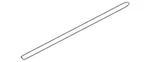 Genuine Oem T4A13468 Front N/s Chrome Trim Part For Jaguar F-pace 2016. Fixed Price $65.59.