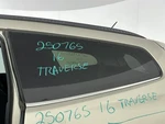 Driver Quarter Glass Lt Without Tint Opt Anj Fits 15-17 Traverse 2802648. Fixed Price $150.00.
