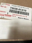 Genuine Toyota Black Out Tape 75928-0C010. Fixed Price $30.00.