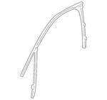Genuine Gm Driver Side Door Window Weatherstrip 20984245. Fixed Price $212.21.