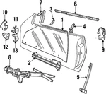 Genuine Gm Window Channel 12501224. Fixed Price $8.00.