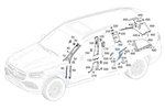 Genuine Mercedes-benz Roller Sun-blind 167-810-61-06. Fixed Price $642.99.