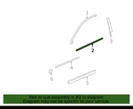 Oem Genuine Gm Driver Side Front Door Window Belt Reveal Molding 20940630. Fixed Price $127.97.