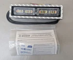 Ecco ED3974AW Vhb Tape Mount 7.8" Window Shroud Dual Color Light. Fixed Price $169.99.