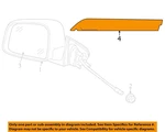 Chrysler Oem 13-23 Durango Front Door Outside Mirrors-black Tape 5182136AB. Fixed Price $22.43.
