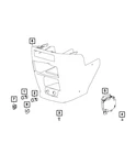 Genuine Mopar Power Outlet Cap 5026969AA. Fixed Price $19.04.