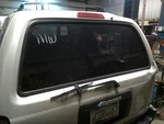 Back Glass Heated Standard Duty Privacy Tint Fits 96-98 4 Runner 520337. Fixed Price $60.00.
