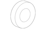 Genuine Mitsubishi Quarter Glass Gasket MB929683. Fixed Price $6.89.