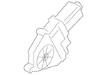 Genuine Volkswagen Window Motor 4K0-959-801. Fixed Price $126.47.