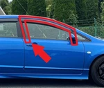 Honda Genuine Civic FD1/2 Runchannel, Front Door Rh 72235-SNA-A21. Fixed Price $97.00.