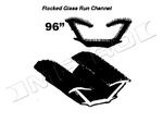 Metro Moulded 33-96 Flocked Window Channel. Fixed Price $61.57.
