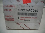 Toyota Corolla 15 16 17 18 Blackout Tape No. Rh Svc Oem. Fixed Price $24.99.
