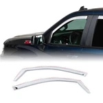 Putco 480244 2PC Chrome Fr Window Deflectors For 19-25 Silverado/sierra Std/crew. Fixed Price $183.93.