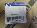 New Oem 2009-18 Dodge Journey Right C-pillar Black-out Applique 5116270-AA. Fixed Price $30.00.