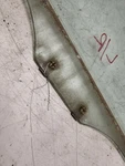 1998 1999 2000 2001 2002, Mazda 626, Rear Left Door Glass, GD7A-73-511A, Oem. Fixed Price $45.00.