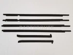 Toyota Land Cruiser Prado GX470 Oem Quarter & Door Belt Moulding Black Set 03-09. Fixed Price $189.99.