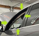 2015 Infiniti Q40 Left Driver Front Door Glass Window. Fixed Price $110.00.