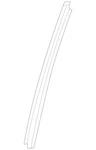Genuine Mercedes-benz Window Divider 292-730-02-19. Fixed Price $51.48.