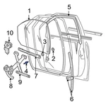 Ford Windstar 1999-2003 W525175S300 Window Regulator Rivet. Fixed Price $17.50.