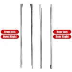 4X For 2011-2018 Volkswagen Jetta Door Belt Molding New 5C6-837-478-B-5AP Silver. Fixed Price $191.50.
