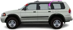 FIT:97-07 Mitsubishi Montero Sport Driver Side Left Rear Vent Glass Window Clear. Fixed Price $95.95.