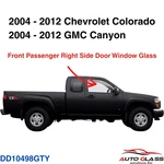 Fits 04-12 Chevy Colorado Gmc Canyon Passenger Right Front Door Window Glass. Fixed Price $68.00.