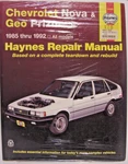 New Haynes 24060 Repair Manual Chevrolet Nova & Geo Prizm 1985-1992. Fixed Price $14.79.