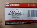New Motorcraft Power Window Regulator Assembly WLRA-89.. Fixed Price $50.00.