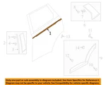 Mazda Oem 20-25 CX-30 Rear Door Exterior Trim-belt Molding DGH950660A. Fixed Price $107.73.