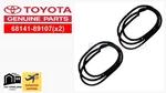 Toyota Oem Front Door Glass Channel Left Right Set Truck 4RUNNER 84-88 Japan. Fixed Price $122.33.